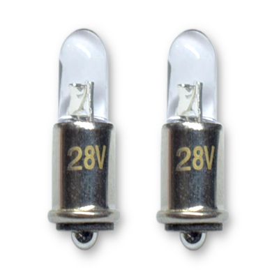 #327 LED Replacement Bulb | 28-Volt DC | Bi-Polar Contacts | Midget Flanged Base | Replaces Filament Bulb Numbers: 327, 387, 376, S3368-2, MS25237-327, AN3140-327 (2-Pack; Green)