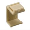 Cable Leader Blank Insert for Wall Plate, 10pcs/Bag (Ivory) view 2