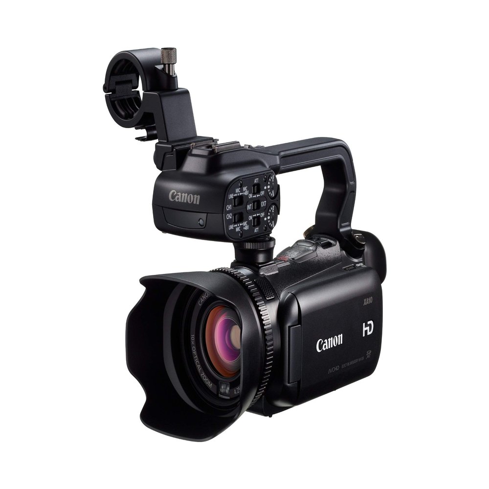 Canon XA10 Professional Camcorder with 64GB Internal Flash Memory and Full Manual Control (Renewed)