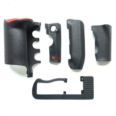 5 Pieces A Set New Rear Grip Body Base Handle Holding Thumb Card FX Side Rubber Cover Repair For Nikon D5 Camera With Tape