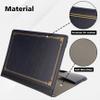 TYTX Compatible with MacBook Pro Case 13 Inch, PU Leather MacBook Case fits for Model M2, 2024, 2023, 2022-2016 A2338 M1 A2251 A2289 A2159 A1989 A1708 A1706, Laptop Cover with Pen Holder, Blue view 3