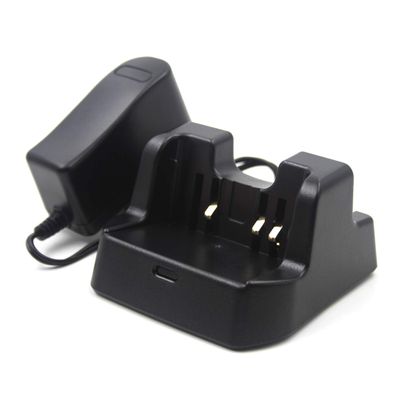 (2-Pack) CD-41 Rapid Desktop Charger Replacement for Yaesu VX-8R VX-8E VX-8DR VX-8DE VX-8GR FT1DR FT2DR Radios Compatible with FNB-101Li FNB-102Li SBR-14Li Li-ion Batteries