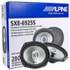 4 Alpine SXE Series 2-Way 6x9" Coaxial Speakers, 280W Peak Power (SXE-6925S) view 2