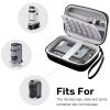Comecase Microscope Case Compatible with Carson MicroFlip 100x-250x/ for MicroBrite Plus 60x-120x LED Pocket Microscopes, Hard Travel Storage Bag with Mesh Pocket (Black, Case Only) view 2