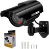 AlfaView Solar Powered Bullet Dummy Fake Surveillance Camera Security CCTV Dome Camera with LED Flashing Light for Outdoor/Indoor,Home/Business view 1