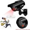 AlfaView Fake Dummy Imitation CCTV Security Camera, Fake Solar Powered Surveillance Camera with Flashing LED Light Bullet Shape, Dummy CCTV Camera Outdoor Indoor Use for Homes & Business view 3
