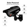 AlfaView Fake Dummy Imitation CCTV Security Camera, Fake Solar Powered Surveillance Camera with Flashing LED Light Bullet Shape, Dummy CCTV Camera Outdoor Indoor Use for Homes & Business view 4