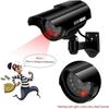 AlfaView Solar Powered Bullet Dummy Fake Surveillance Camera Security CCTV Dome Camera with LED Flashing Light for Outdoor/Indoor,Home/Business view 3
