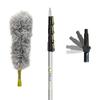 DOCA Telescoping Pole 7-30 Ft - Extension Pole for Cleaning, Feather Duster, Window Washing Kit, Paint Roller, Window Squeegee - High Reach Extendable Kit for Indoor & Outdoor - Feather Duster view 1