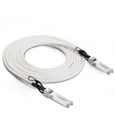 10Gtek [White Colored 10G SFP+ DAC Cable - Twinax SFP Cable for Cisco SFP-H10GB-CU4M, D-Link, Supermicro, Netgear, Fortinet, Mikrotik, 4-Meter(13ft)