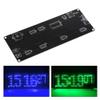 Compact DIY Digital LED Clock Kit, 5V Patch Digital Lattice Electronic DIY Clock Kit in Acrylic Appearance with Temperature Prompt view 1