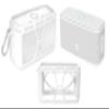 Alltravel Silicone Cover Skin for DOSS SoundBox Touch Wireless Bluetooth and SoundBox Bluetooth Speaker, Full 6 Directions Protection, Customized with Color/Shape Matching (White) view 1