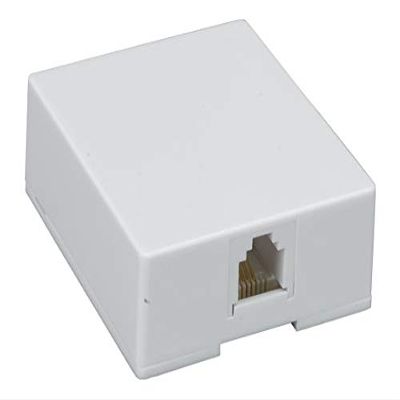 Cable Leader 1-Port RJ11 Surface Mount Box (6P4C)