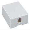Cable Leader 1-Port RJ11 Surface Mount Box (6P4C) view 1