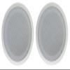 Rockville Commercial Audio Bundle: (4) CC80T White 8" 70V Ceiling Speakers, 2-Way Design for Restaurant/Bar with RCS80-1 60-Watt 70V Amplifier/Bluetooth Receiver, 5-Items view 4