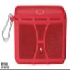 Silicone Cover Skin for DOSS SoundBox Touch Wireless Bluetooth and SoundBox Bluetooth Speaker by Alltravel, Full 6 Directions Protection, Customized with Color/Shape Matching, Carabiner (Red) view 2