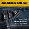 Donk! Pocket Clip for Leatherman Wave, Wave Plus+, Alpha, Surge & Charge AL, ALX, Ti, XTi - Titanium TC4 - Custom Designs - Quick Release - Extra Carry Options 'Norwegian Wood Dark view 4