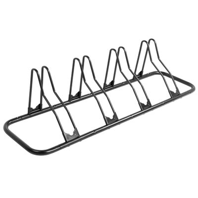 CyclingDeal Bicycle Floor Parking Rack Stand - for Mountain MTB Road Bike - Indoor Home Garage Storage - Classic 4 Bikes