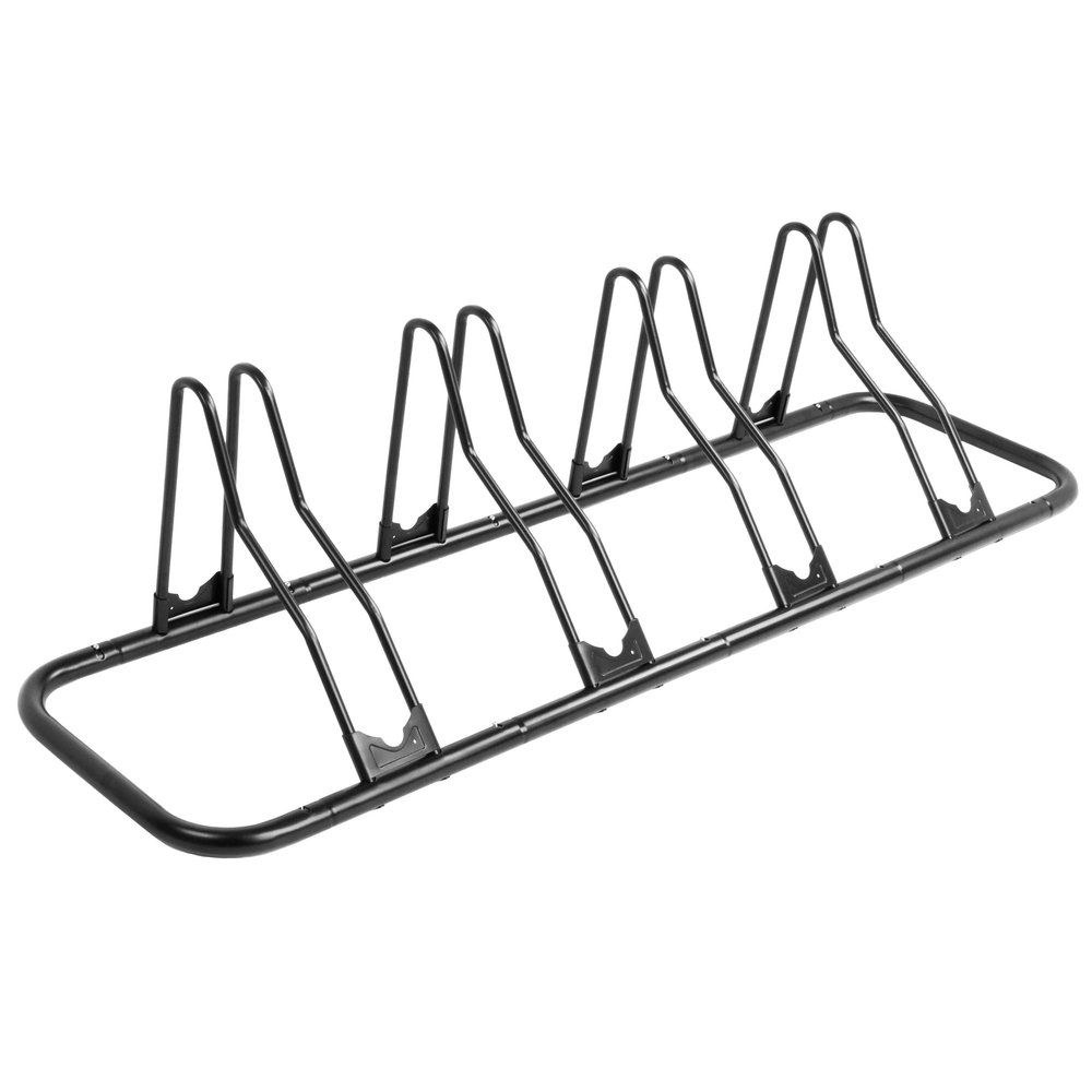 CyclingDeal Bicycle Floor Parking Rack Stand - for Mountain MTB Road Bike - Indoor Home Garage Storage - Classic 4 Bikes