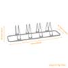 CyclingDeal Bicycle Floor Parking Rack Stand - for Mountain MTB Road Bike - Indoor Home Garage Storage - Classic 4 Bikes view 3