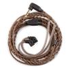 KZ CCA 2PIN IEM Earphone Cable, 4 Core High-Purity Copper Twisted IEMs Replacement Cable, Earbud Headphone Replacement Copper Extension Cable for KZ ZST ZSTX EDX ES4 AS10 CCA C10 C16 TRN V80 V90 view 1