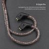 KZ CCA 2PIN IEM Earphone Cable, 4 Core High-Purity Copper Twisted IEMs Replacement Cable, Earbud Headphone Replacement Copper Extension Cable for KZ ZST ZSTX EDX ES4 AS10 CCA C10 C16 TRN V80 V90 view 4