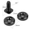 BGNING Professional 3/8 Tripod Mount Screw to Flash Hot Shoe Adapter Double Screws (2pcs) view 3