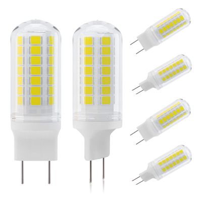 DiCUNO G8 LED Bulb 4W, Flat Pin Base, 450LM, Daylight White 5000K, 6-Pack