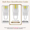 DiCUNO G8 LED Bulb 4W, Flat Pin Base, 450LM, Daylight White 5000K, 6-Pack view 3