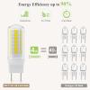 DiCUNO G8 LED Bulb 4W, Flat Pin Base, 450LM, Daylight White 5000K, 6-Pack view 4