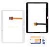 Compatible with Samsung Galaxy T530 Touch Screen Digitizer Glass Replacement,for Samsung Tab 4 10.1 T530 T531 T535 T537A T537V Touch Display Panel Repair Parts Kit,with Tools+Adhesive (White) view 1