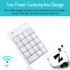 Yoidesu Number Pad, USB Numeric Keypad,18 Key Mini Portable Data Entry Number Pad for Laptop Desktop PC Computer (White) view 4