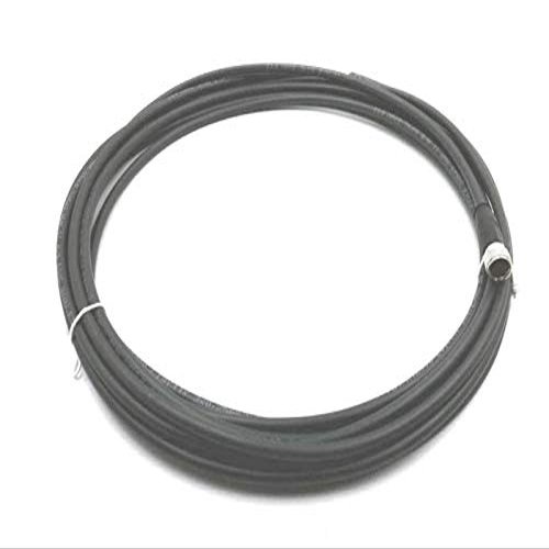 RADWELL RAD00369 Cord Set, 3 Pole, Female Straight, 5 Meters, 4A, Black, PUR, Nickel