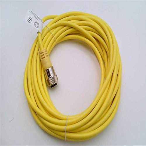RADWELL RAD00353 Cord Set, 4 Pole, Female Straight, Yellow PVC,18AWG, European,