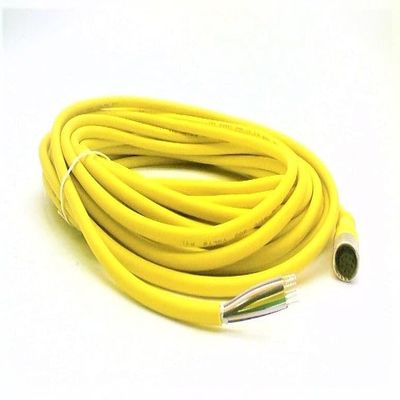 RADWELL RAD01956 Cord Set - M12 8-PIN M12 Female Straight 8PIN, PVC, Without LED, 250VAC/300VDC, 10M