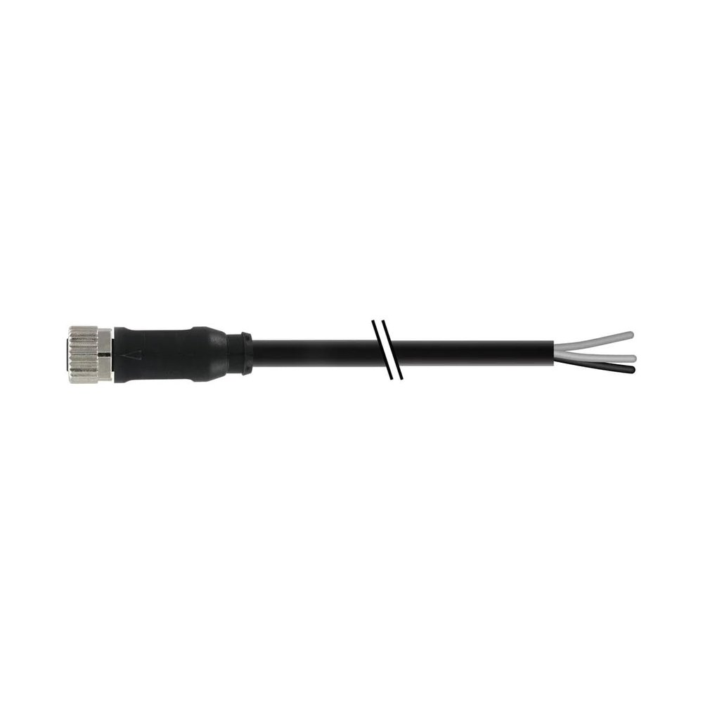 Contrinex S08-3FVG-020 PICO M8 CORDSET, PICO M8 Standard CORDSET, Cable & CORDSET, 2 M Length, PVC Cable Straight