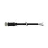 Contrinex S08-3FVG-020 PICO M8 CORDSET, PICO M8 Standard CORDSET, Cable & CORDSET, 2 M Length, PVC Cable Straight view 1