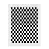 Lens Focus Calibration Chart Film Pattern Calibrating PET Or Aluminium Oxide Chess Board 1818 (5050), Aluminium Oxide view 1