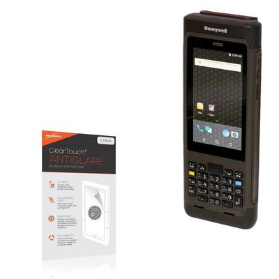 BoxWave Screen Protector Compatible with Honeywell Dolphin CN80G - ClearTouch Anti-Glare (2-Pack), Anti-Fingerprint Matte Film Skin