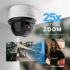 Amcrest 4MP Outdoor PTZ POE + AI IP Camera Pan Tilt Zoom (Optical 25x Motorized) Security Speed Dome, Human and Vehicle Detection, IVS, Face Detection, Auto Tracking, POE+ (802.3at) IP4M-1068EW-AI view 3