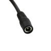 DC Power Extension Cable 5.5mm x 2.1mm Male Female Cord 18AWG 12V 24V 10A Heavy Duty (1.5 feet / 50cm) view 4