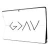 MightySkins Skin for Microsoft Surface Pro X - God is Greater | Protective, Durable, and Unique Vinyl Decal Wrap Cover | Easy to Apply, Remove, and Change Styles | Made In The USA view 2