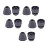 10pcs Double Flange Earbuds Replacement Tips Eargels Silicone Ear Tips Compatible with Beat by dr dre Powerbeats 2 Powerbeats 3 Wireless Stereo Earphones view 2