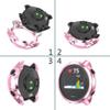 HEMOBLLO Elegant Electroplated Watch Case Cover Watch Protective Frame for 245 Music view 4