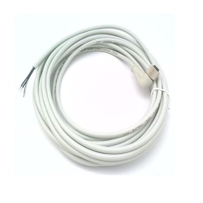 RADWELL Verified Substitute WK4.43T-6-SUB Cord Set, 4 Pole, M12, Female Right Angle, Plug, 22AWG