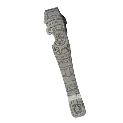 Donk! Pocket Clip for Wave, Wave Plus+, Alpha, Surge & Charge AL, ALX, Ti, XTi - Titanium TC4 - Custom Designs - Quick Release - Extra Carry Options - 'Chrono'