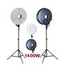 Ardinbir Studio 1400W 5400K Photo Daylight Continuous Cool Fluorescent Video Macro Ring Light Stand Lamp Kit Lighting with White Diffuser view 1