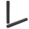uxcell M3x40mm Aluminum Standoff with Mesh Texture Column Spacer for RC Airplane FPV Quadcopter CNC Black 2pcs view 1