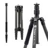 Fotopro 59 Carbon Fiber Travel Tripod, 2 in 1 Lightweight Monopod Tripods, Professional Compact Tripod for DSLR Camera, Load up to 17.6lbs(8kg) view 1