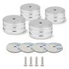 4Pcs Audio Isolation Feet Load 400KG Anti Vibration Pads 40 * 20mm(Silver) view 1